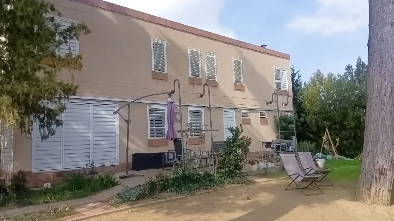 Vista exterior de Casa o chalet en venta en Lleida con Aire acondicionado, Calefacción y Jardín privado