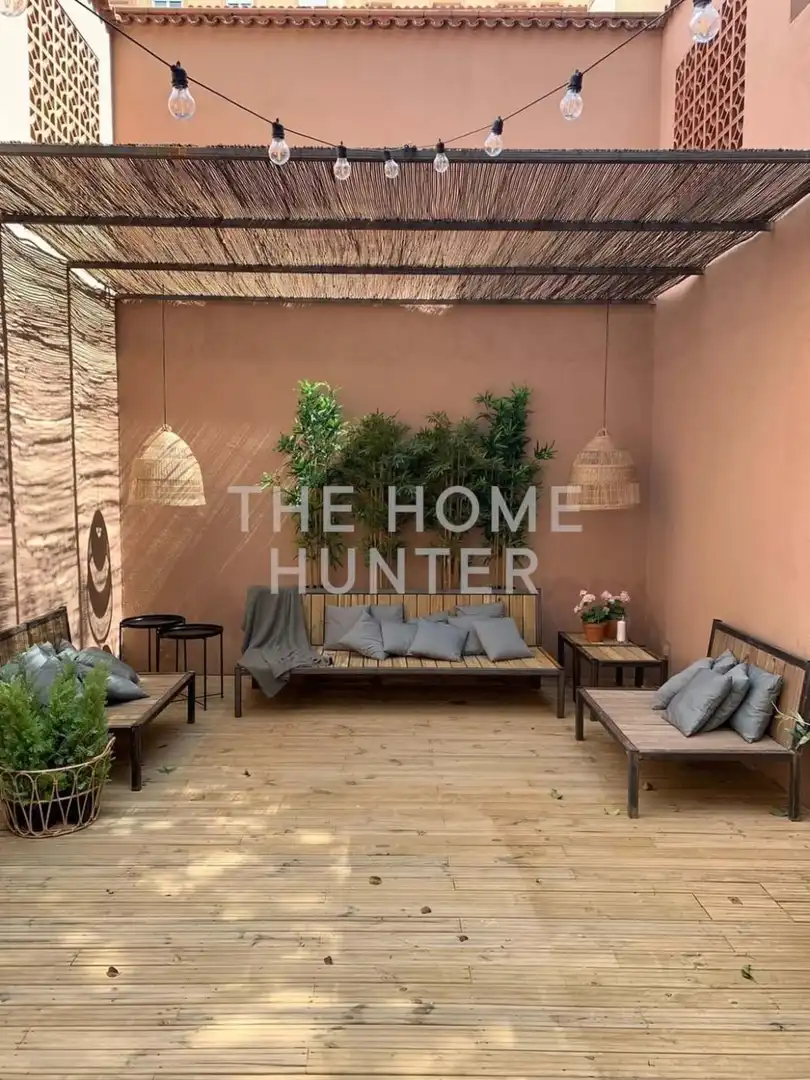 Terrasse von Wohnung zum Verkauf in Barcelona mit Heizung, Privatgarten und Terrasse