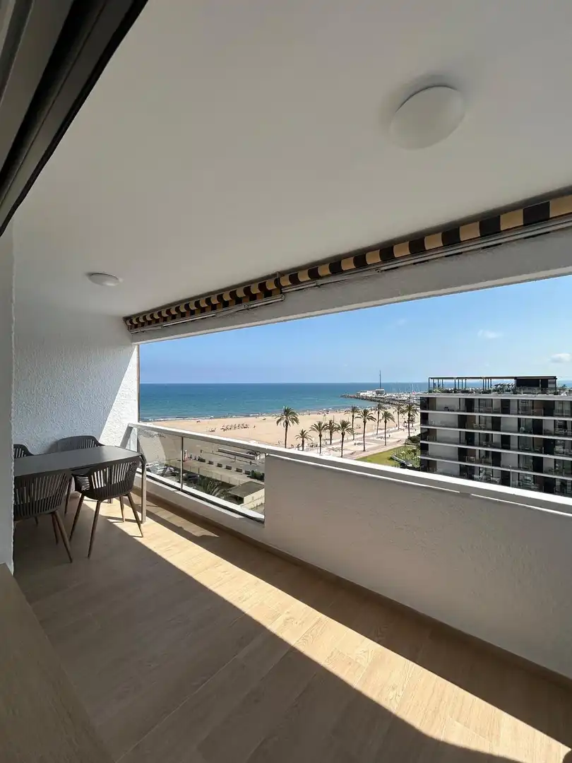 Terrassa de Apartament de lloguer en El Puig de Santa Maria amb Parquet, Terrassa i Moblat