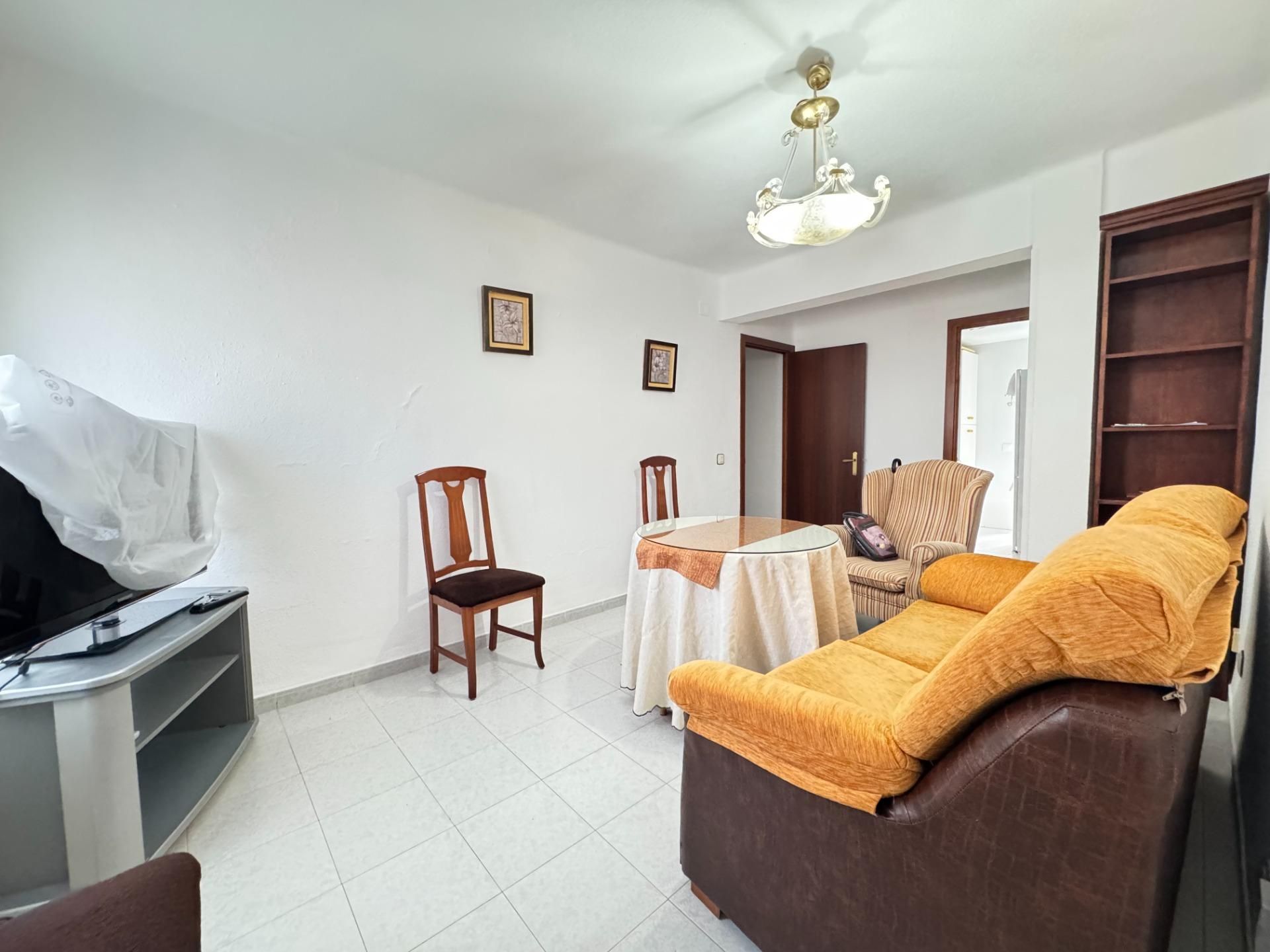 Living room of Flat for sale in Badajoz Capital  with Air Conditioner, Heating and Terrace