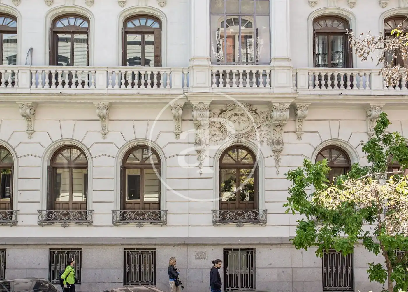 Vista exterior de Pis de lloguer en Madrid amb Aire condicionat, Calefacció i Moblat