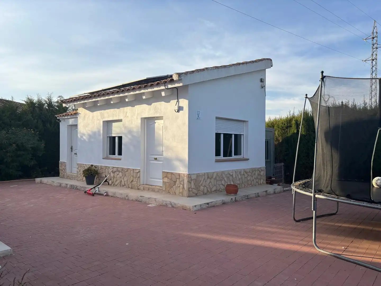 Vista exterior de Casa o chalet en venta en Villarrobledo con Aire acondicionado, Calefacción y Jardín privado