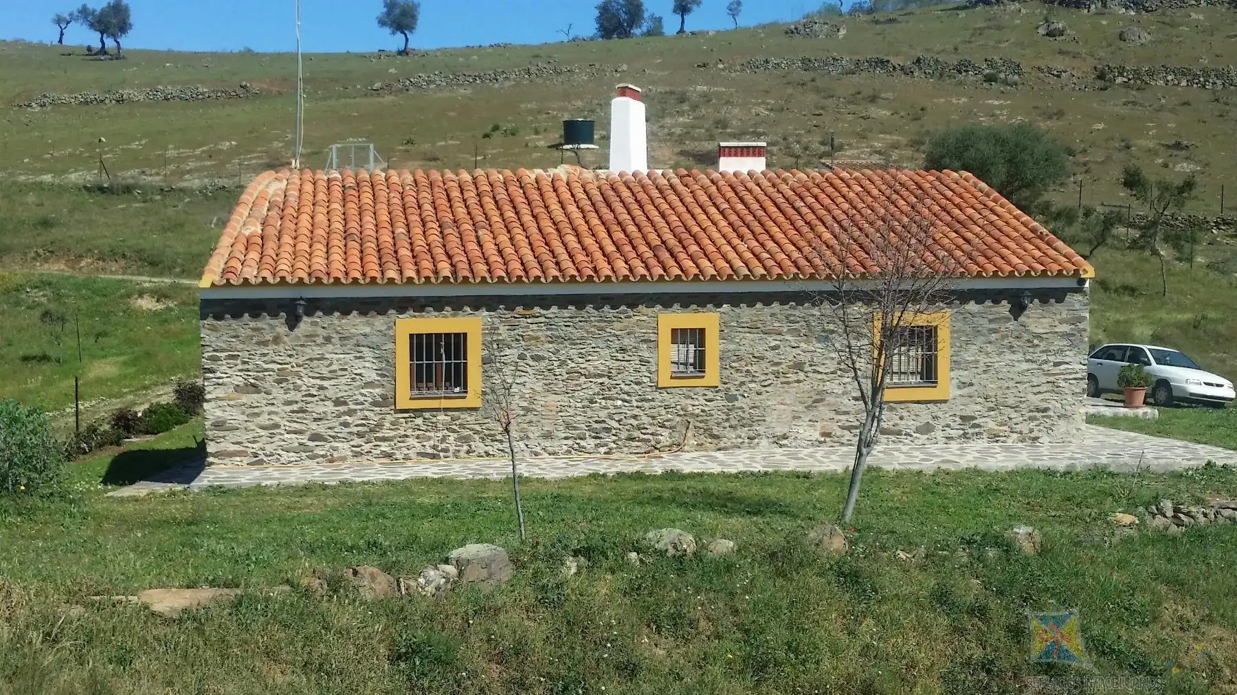 Vista exterior de Finca rústica en venta en Encinasola