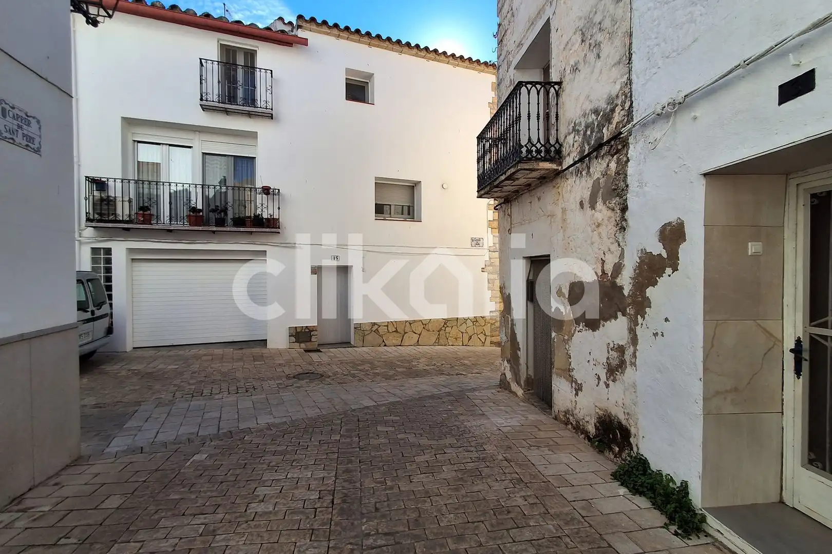 Vista exterior de Casa o chalet en venta en Benlloc con Terraza