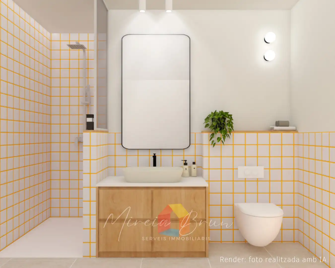 Bathroom of Flat for rent in Tona, Barcelona