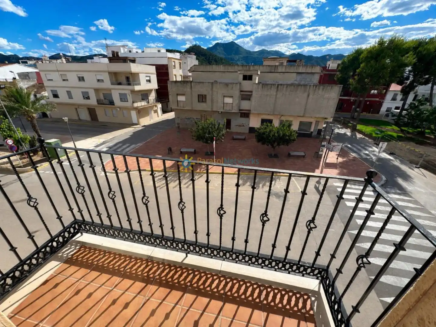 Vista exterior de Piso de alquiler en Xeraco con Amueblado y Balcón