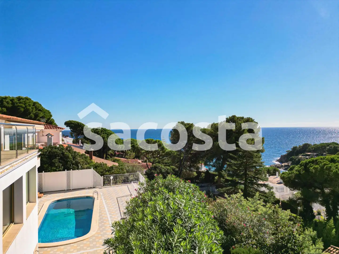 Jardín de Casa o chalet en venta en Blanes con Terraza, Piscina y Amueblado