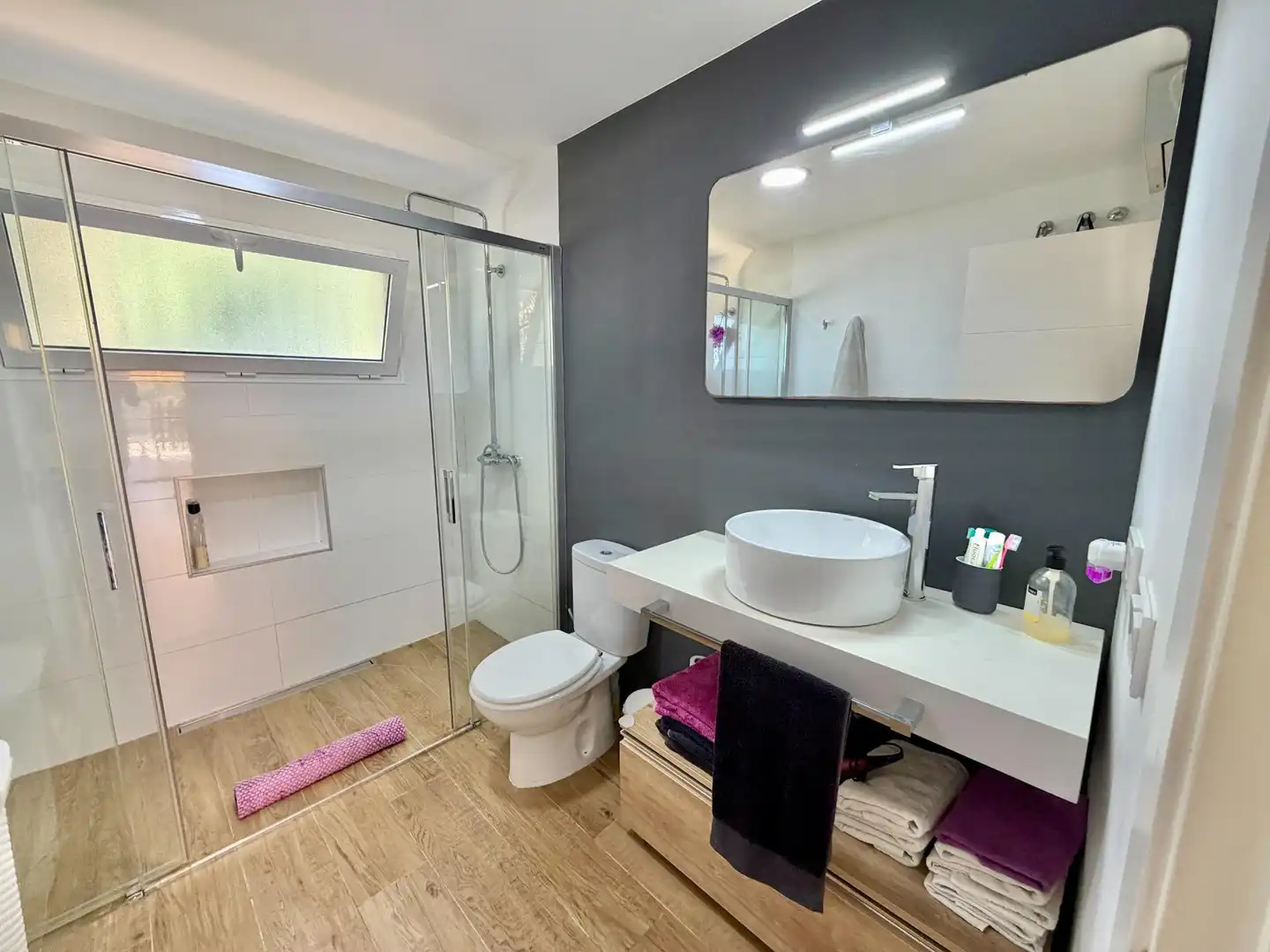 Baño de Casa o chalet en venta en Elche / Elx con Aire acondicionado, Jardín privado y Terraza