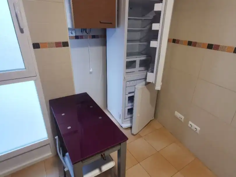 Kitchen of Flat for rent in Valencia  with Air Conditioner, Heating and Storage room