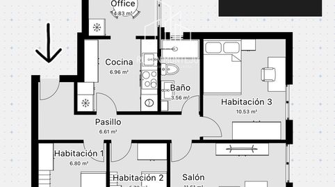Photo 2 of Flat for rent in Candelario, San Bernardo, Salamanca Capital