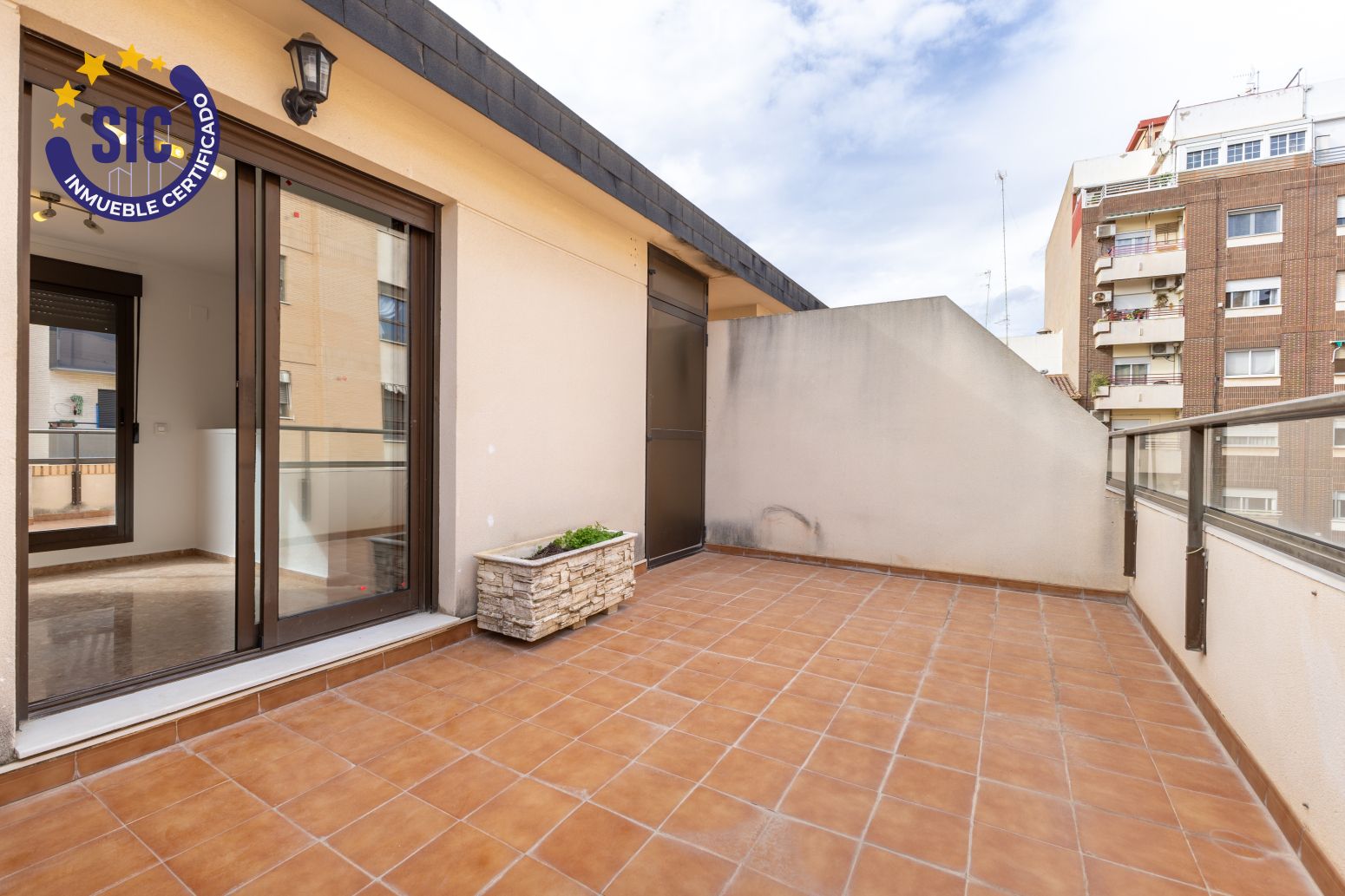 Terrassa de Casa adosada en venda en Sagunto / Sagunt amb Aire condicionat, Calefacció i Terrassa