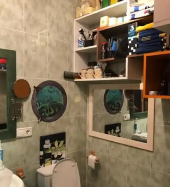 Bany de Pis en venda en Torrelavega  amb Calefacció, Parquet i Terrassa