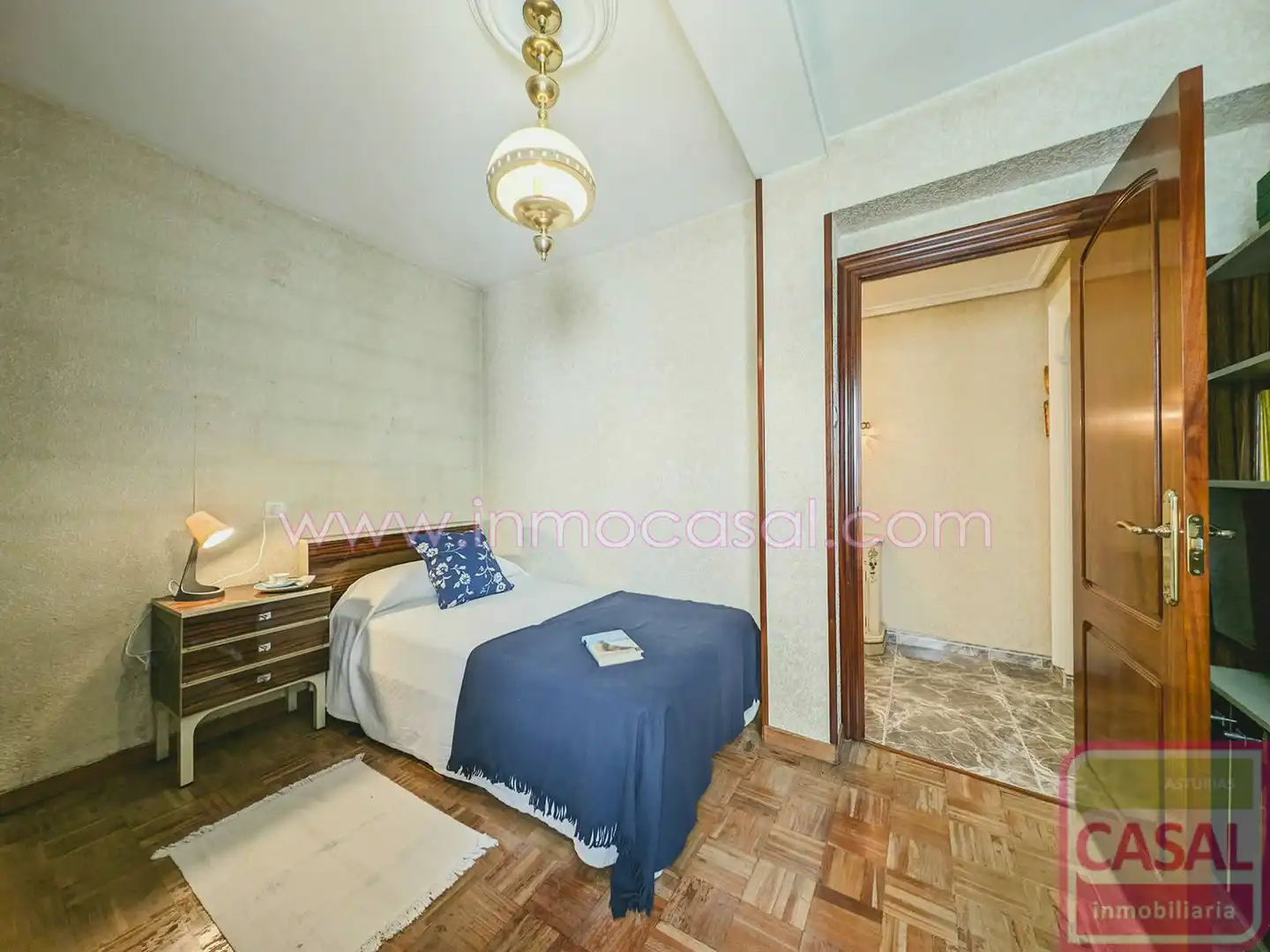 Bedroom of Flat for sale in Mieres (Asturias)  with Heating and Furnished