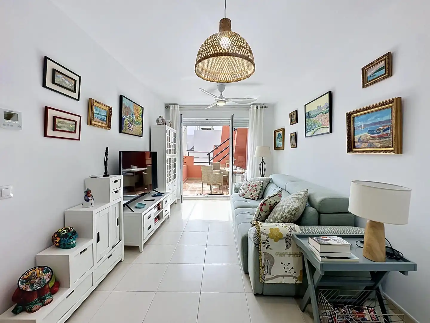 Sala d'estar de Àtic en venda en Vera amb Terrassa