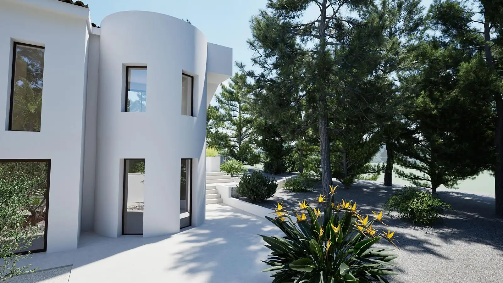 Exterior view of Houses for sale in Altea