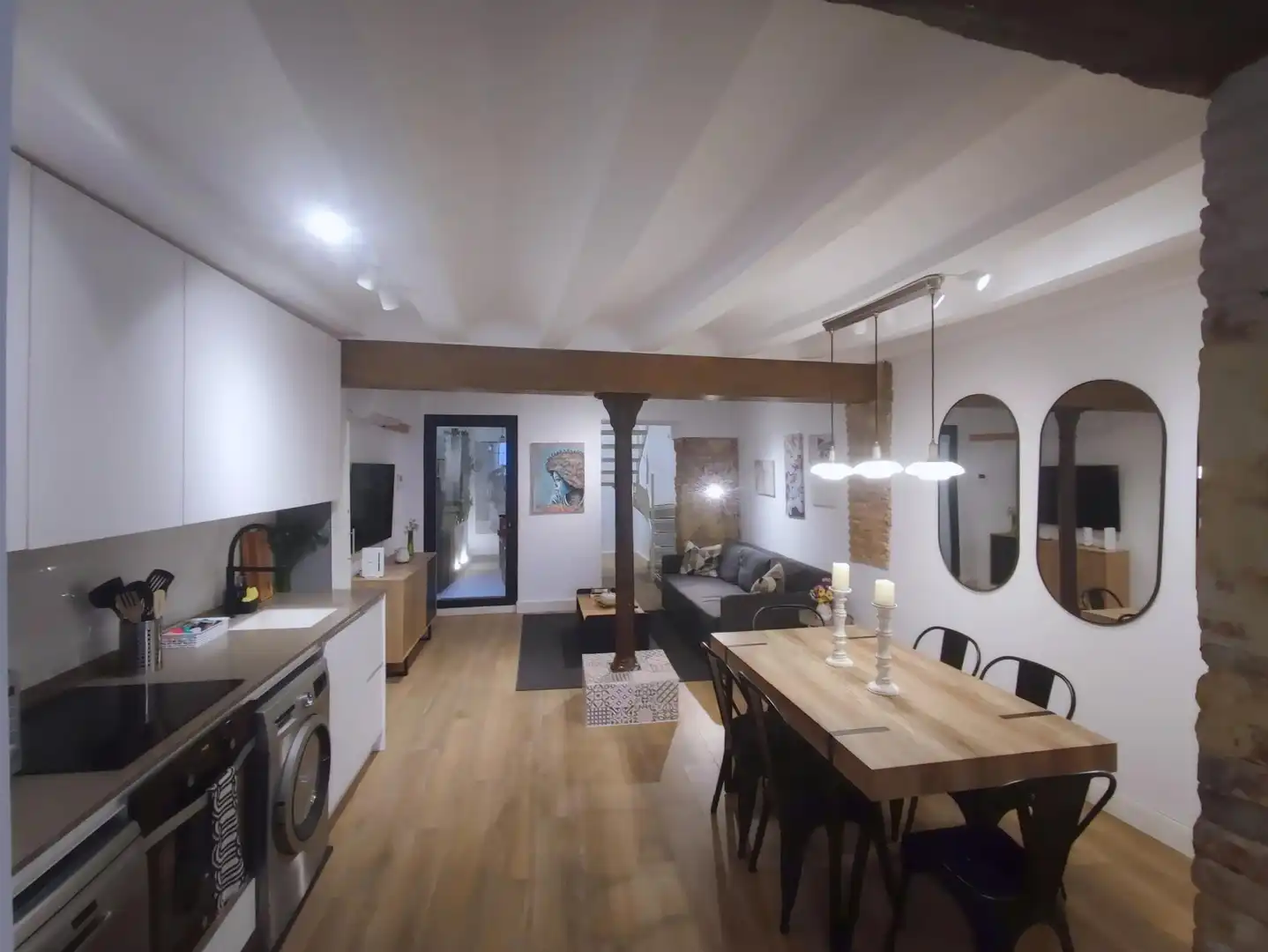 Sala de estar de Dúplex en venta en Valencia con Calefacción y Amueblado