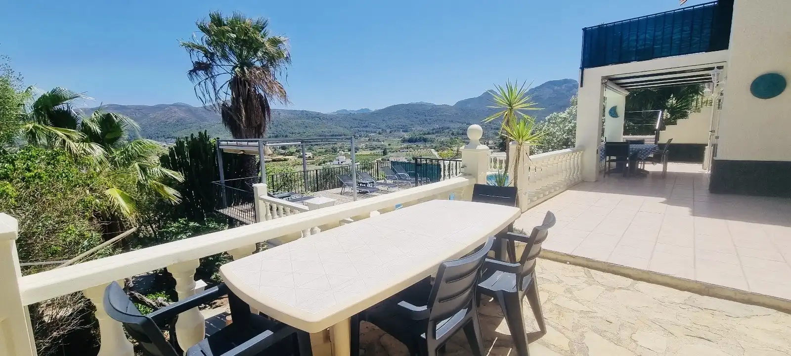 Terraza de Casa o chalet en venta en Xaló con Aire acondicionado, Calefacción y Jardín privado