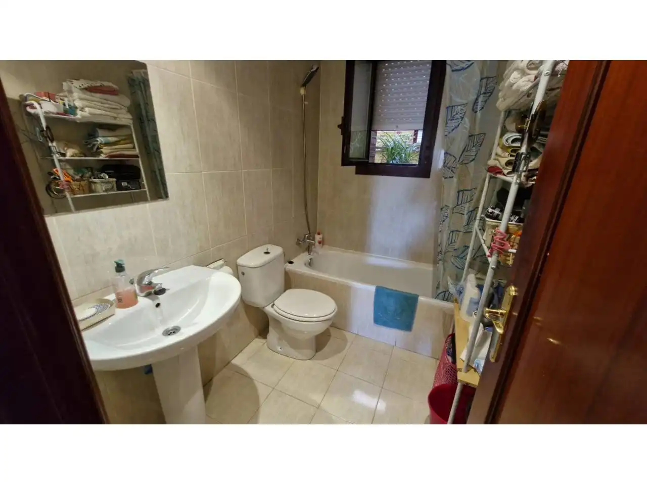 Bathroom of Flat for sale in Lardero  with Heating, Parquet flooring and Terrace