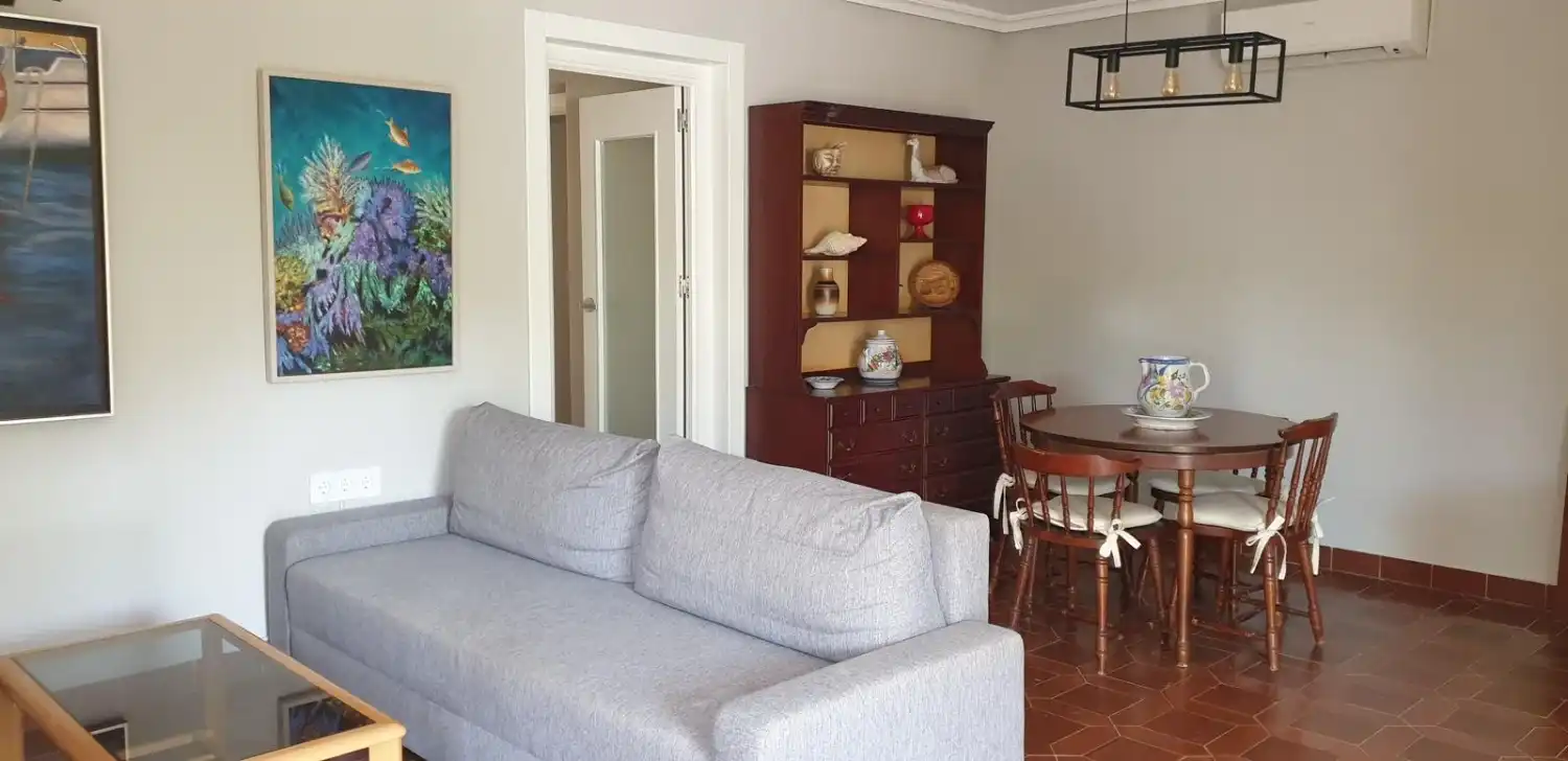 Sala de estar de Casa o chalet de alquiler en Cartagena con Aire acondicionado, Calefacción y Jardín privado