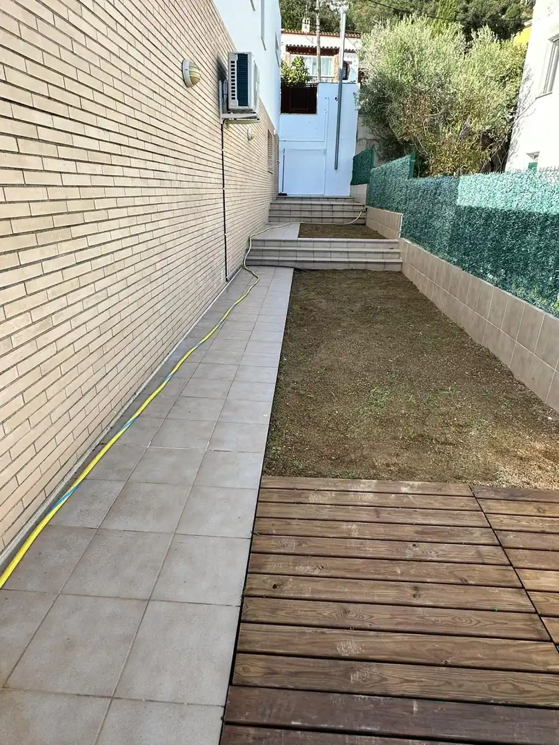 Terrace of Houses for rent in Calonge i Sant Antoni  with Air Conditioner, Heating and Private garden