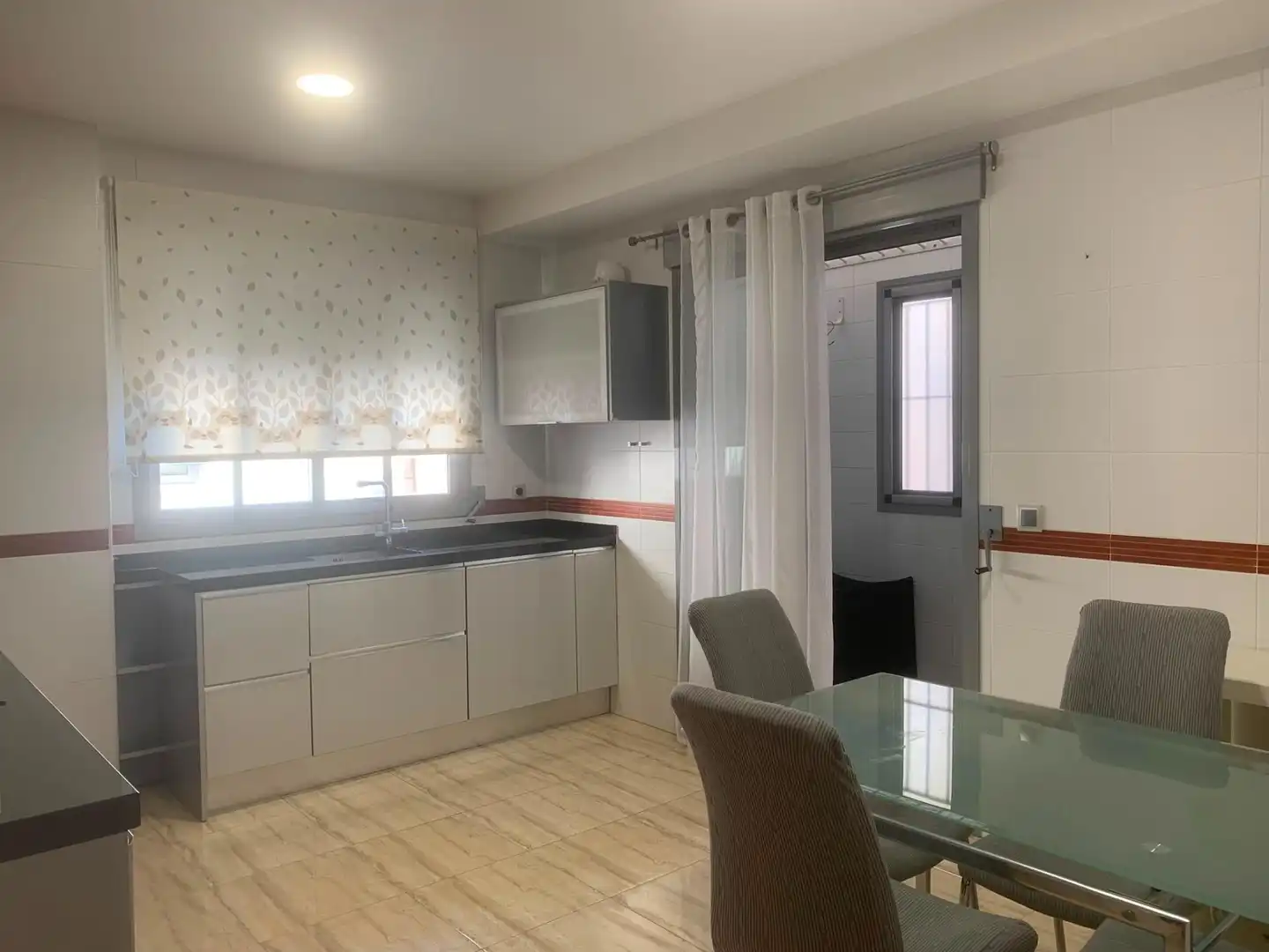 Cocina de Ático de alquiler en Murcia con Aire acondicionado, Calefacción y Terraza