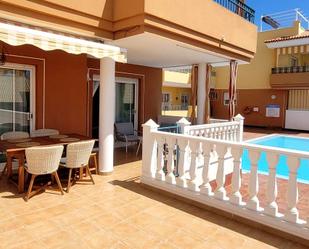 Terrace of Flat to rent in Adeje  with Terrace, Furnished and Community pool