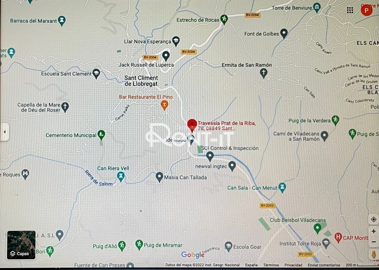 Terreny industrial en venda en Sant Climent de Llobregat