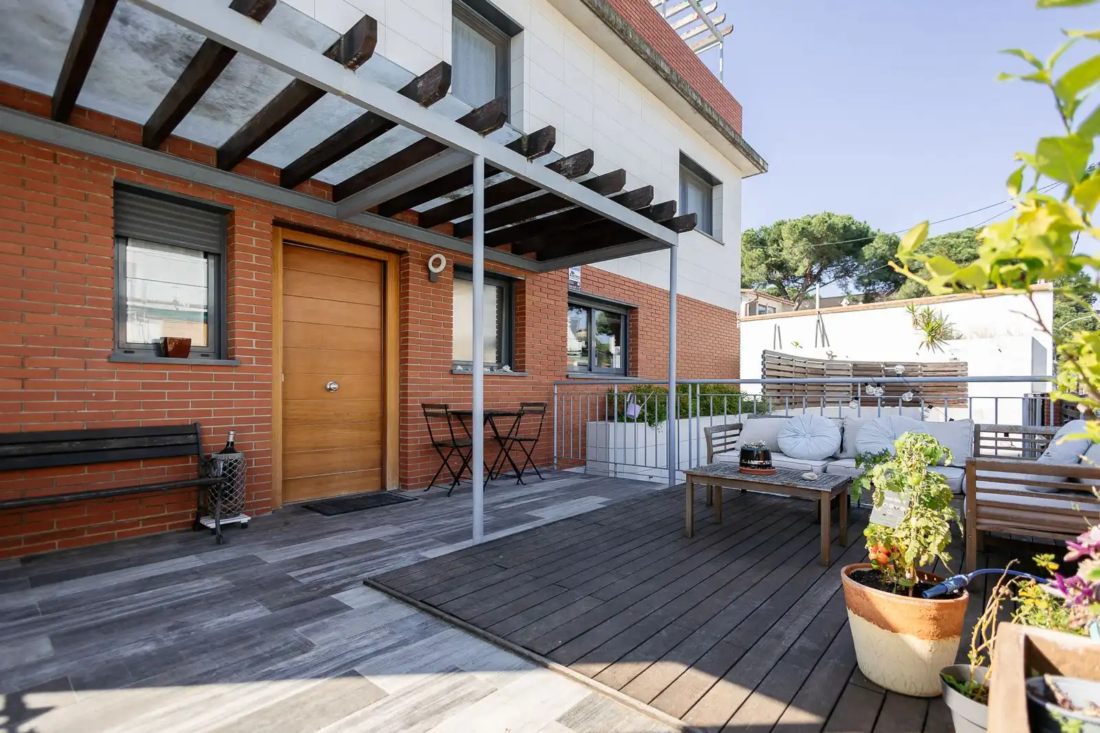 Terrace of Houses for sale in Castelldefels  with Air Conditioner, Heating and Parquet flooring