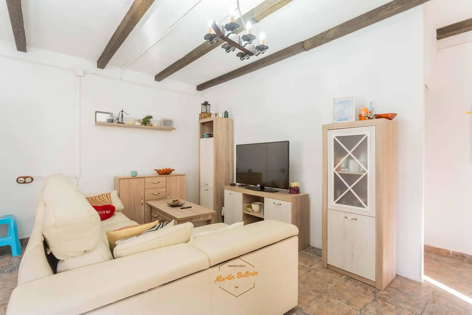 Sala de estar de Casa o chalet en venta en Canjáyar con Aire acondicionado, Piscina y Alarma