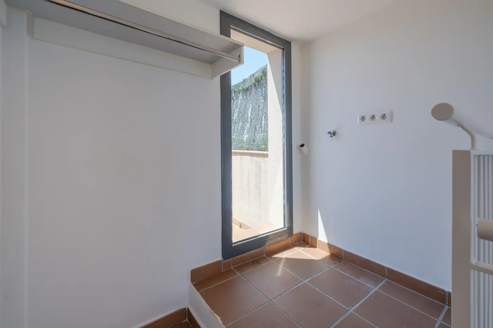 Terrasse von Einfamilien-Reihenhaus zum Verkauf in Vidreres mit Heizung, Möbliert und Ofen