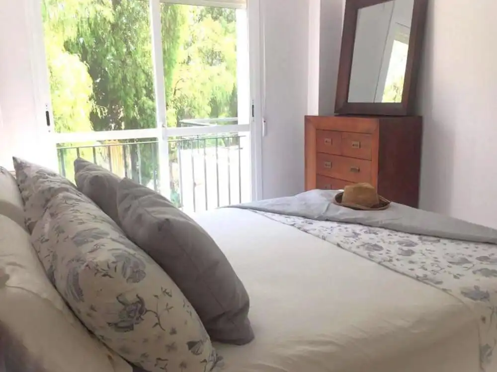 Bedroom of Attic for rent in Marbella  with Air Conditioner, Terrace and Swimming Pool
