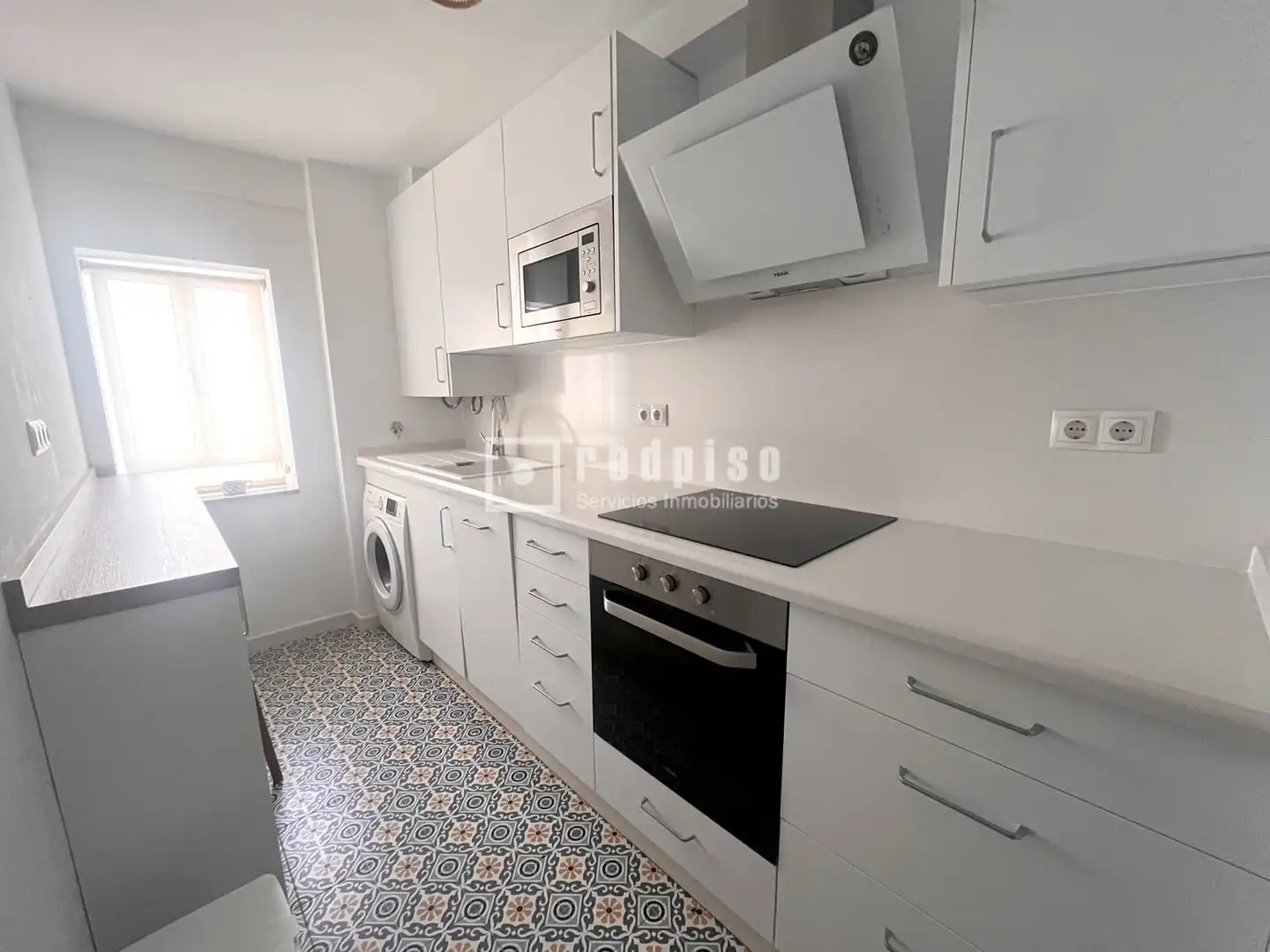 Kitchen of Flat for rent in Sevilla  with Air Conditioner and Private garden