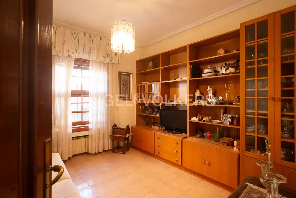 Sala de estar de Casa o chalet en venta en Castellón de la Plana / Castelló de la Plana con Calefacción, Jardín privado y Terraza