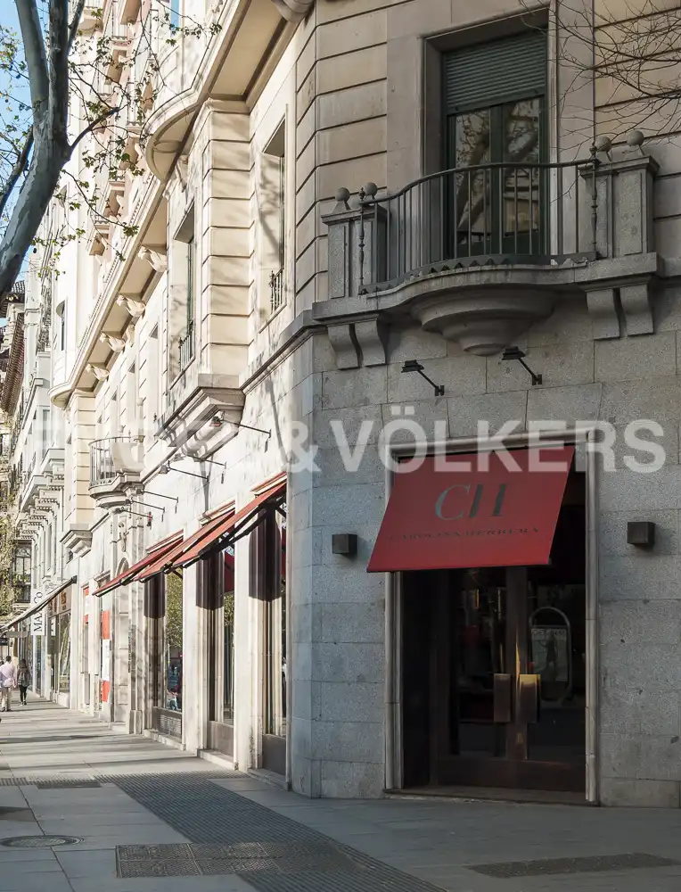 Vista exterior de Piso de alquiler en Madrid con Aire acondicionado, Calefacción y Amueblado