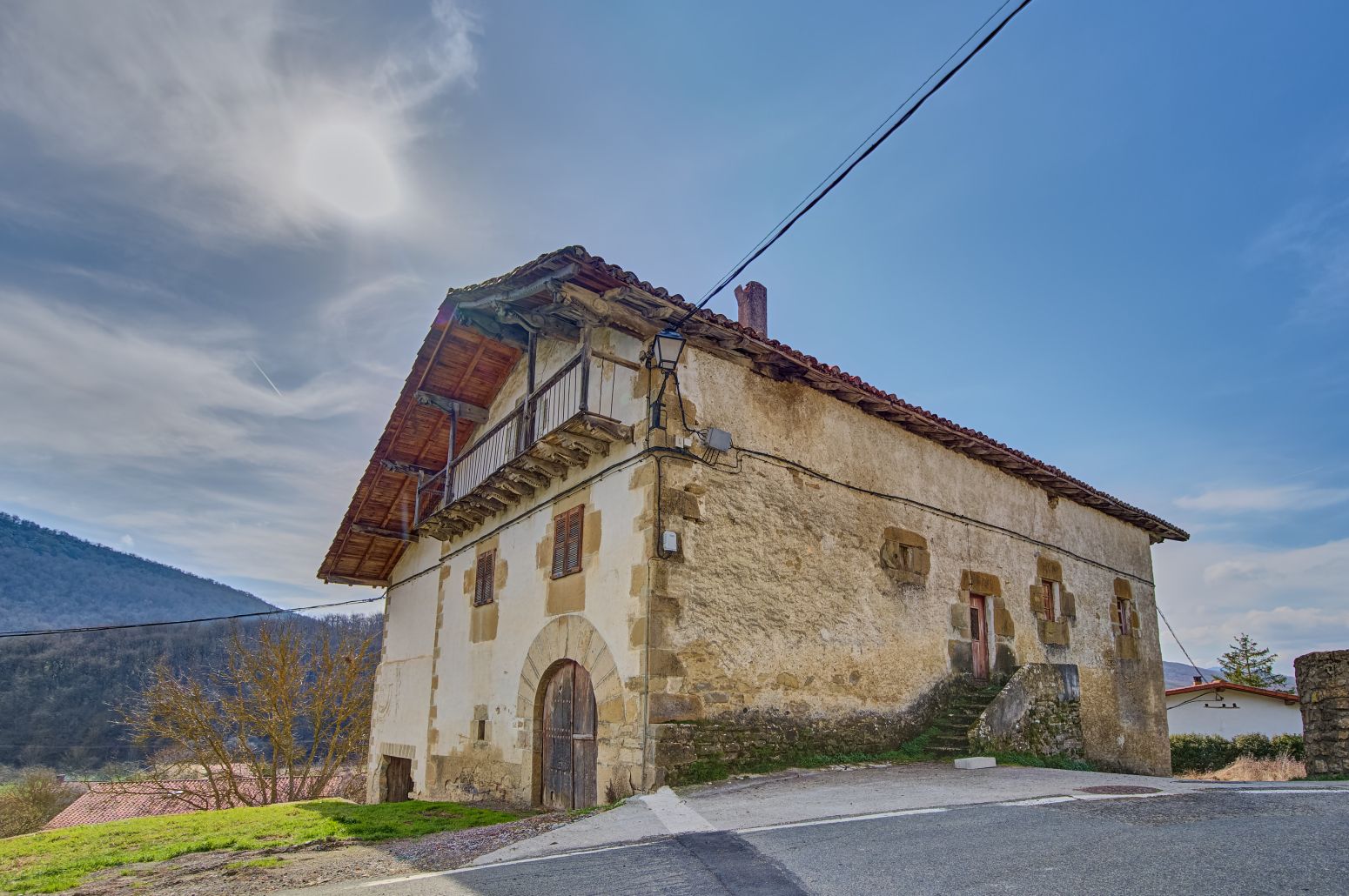 Vista exterior de Casa o chalet en venta en Atetz con Jardín privado