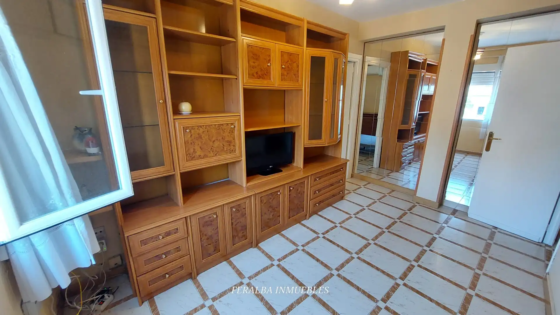 Wohnzimmer von Wohnung zum Verkauf in Madrid mit Klimaanlage, Heizung und Terrasse