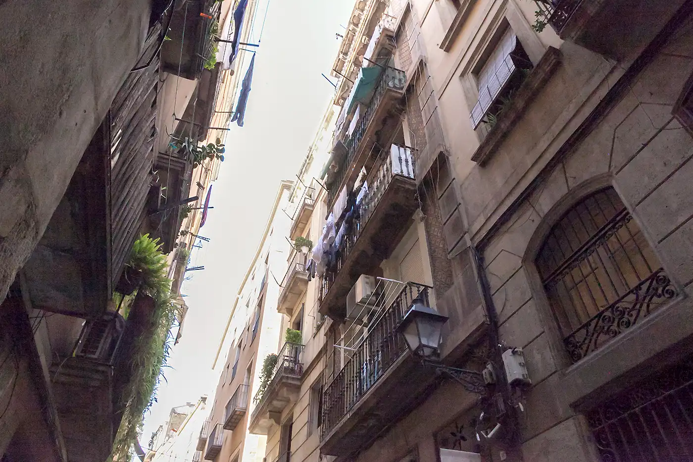 Außenansicht von Wohnung zum Verkauf in Barcelona mit Klimaanlage, Möbliert und Balkon