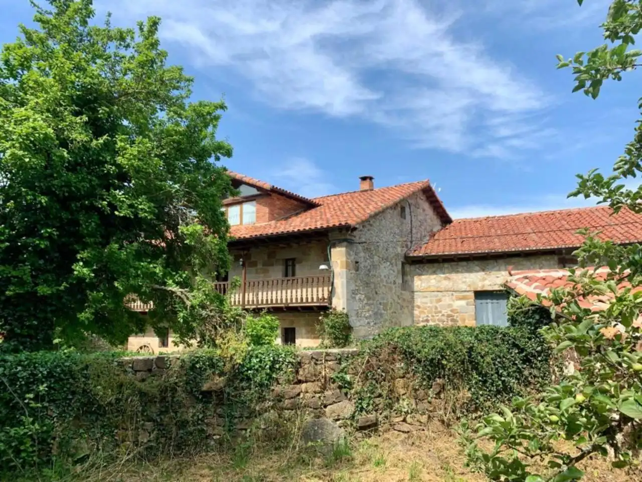 Vista exterior de Casa o chalet en venta en Arija con Calefacción, Jardín privado y Terraza