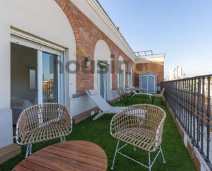 Terrace of Attic to rent in  Madrid Capital  with Air Conditioner, Heating and Terrace