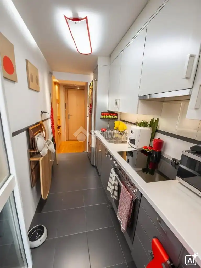 Kitchen of Flat for sale in Parla  with Air Conditioner, Heating and Parquet flooring