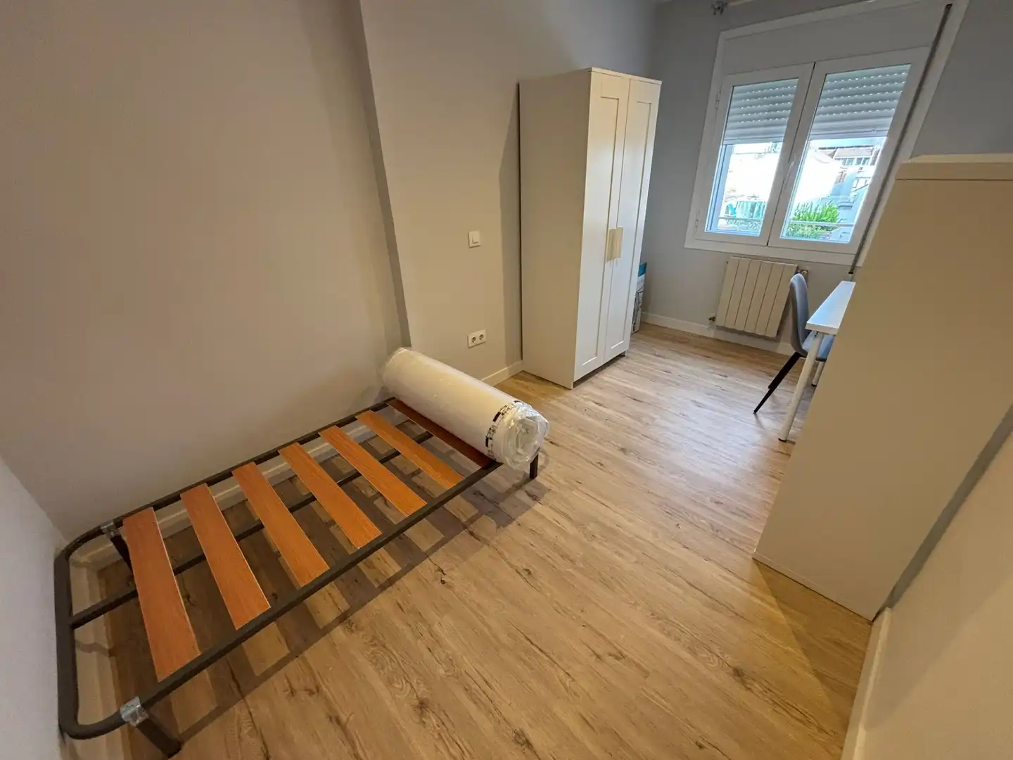 Bedroom of Flat for rent in Ciudad Real  with Heating, Terrace and Furnished