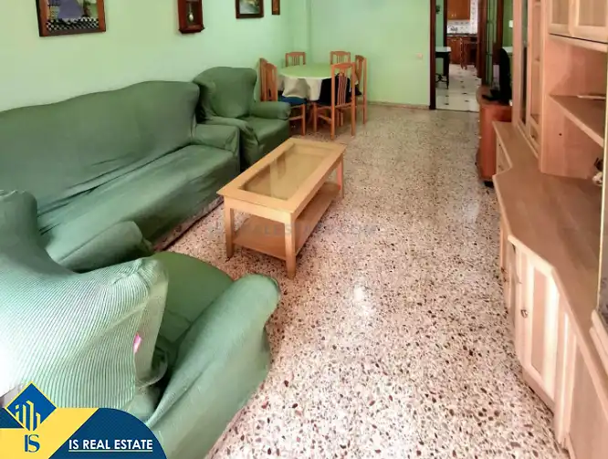 Sala d'estar de Apartament en venda en Alicante / Alacant amb Aire condicionat, Calefacció i Terrassa