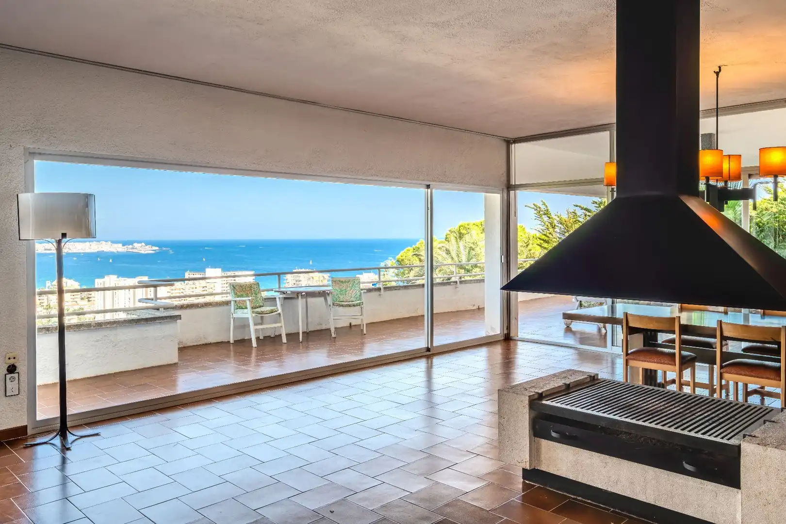 Sala de estar de Casa o chalet en venta en Calonge i Sant Antoni con Calefacción, Jardín privado y Terraza