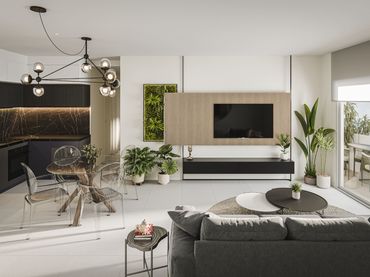 Apartament d'obra nova amb balcó en venda a San Miguel de Salinas