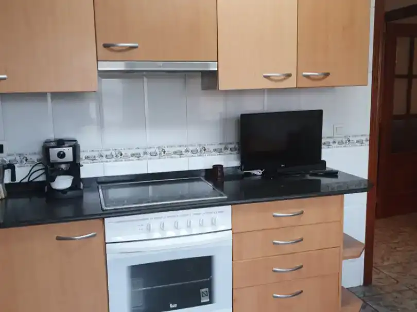 Küche von Wohnung zum Verkauf in Barbastro mit Balkon