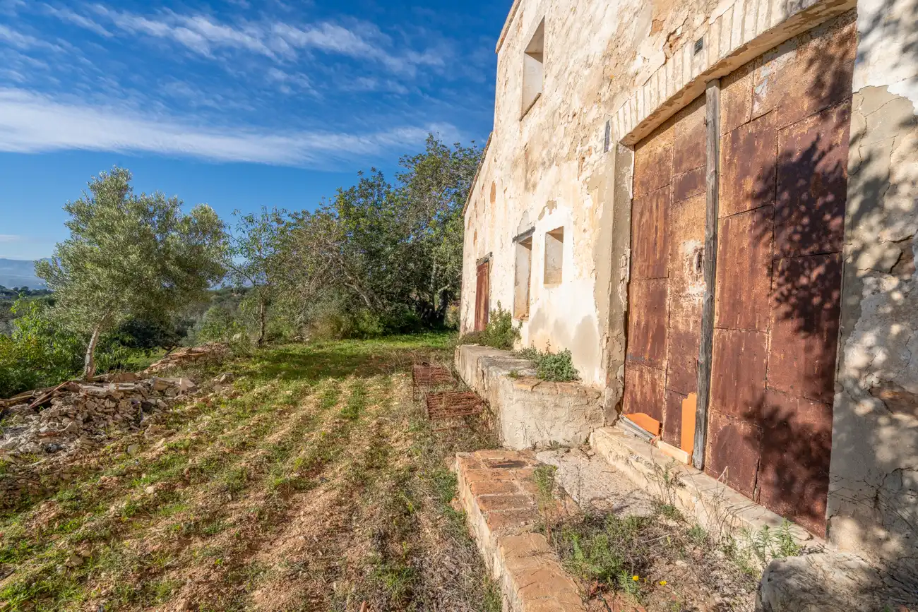 Vista exterior de Casa o xalet en venda en Tortosa amb Calefacció, Jardí privat i Terrassa
