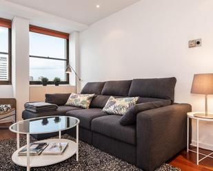 Living room of Flat to rent in  Madrid Capital  with Air Conditioner and Heating