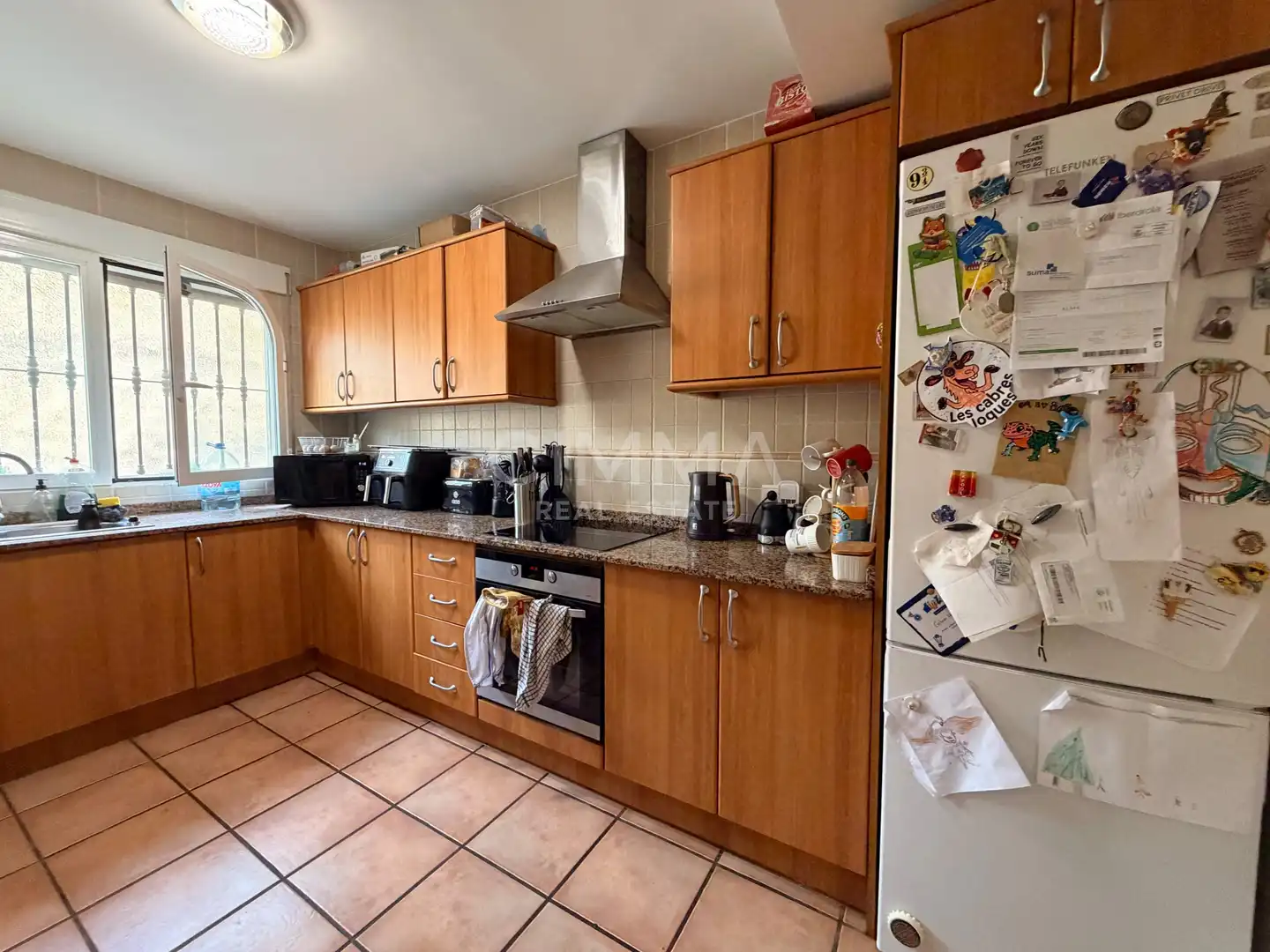 Cuina de Casa o xalet en venda en La Nucia amb Aire condicionat, Calefacció i Jardí privat