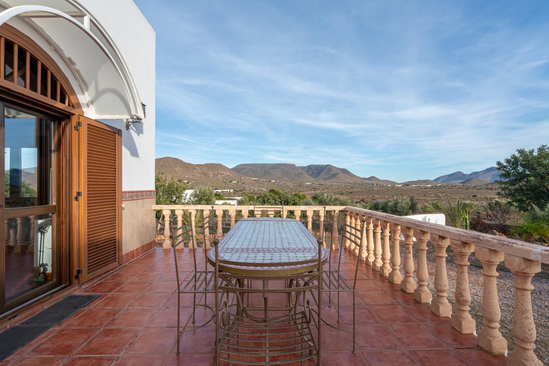 Terrassa de Casa o xalet en venda en Níjar amb Calefacció, Jardí privat i Terrassa