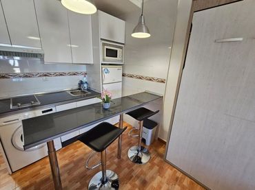 Estudi amb ascensor de lloguer a Centro